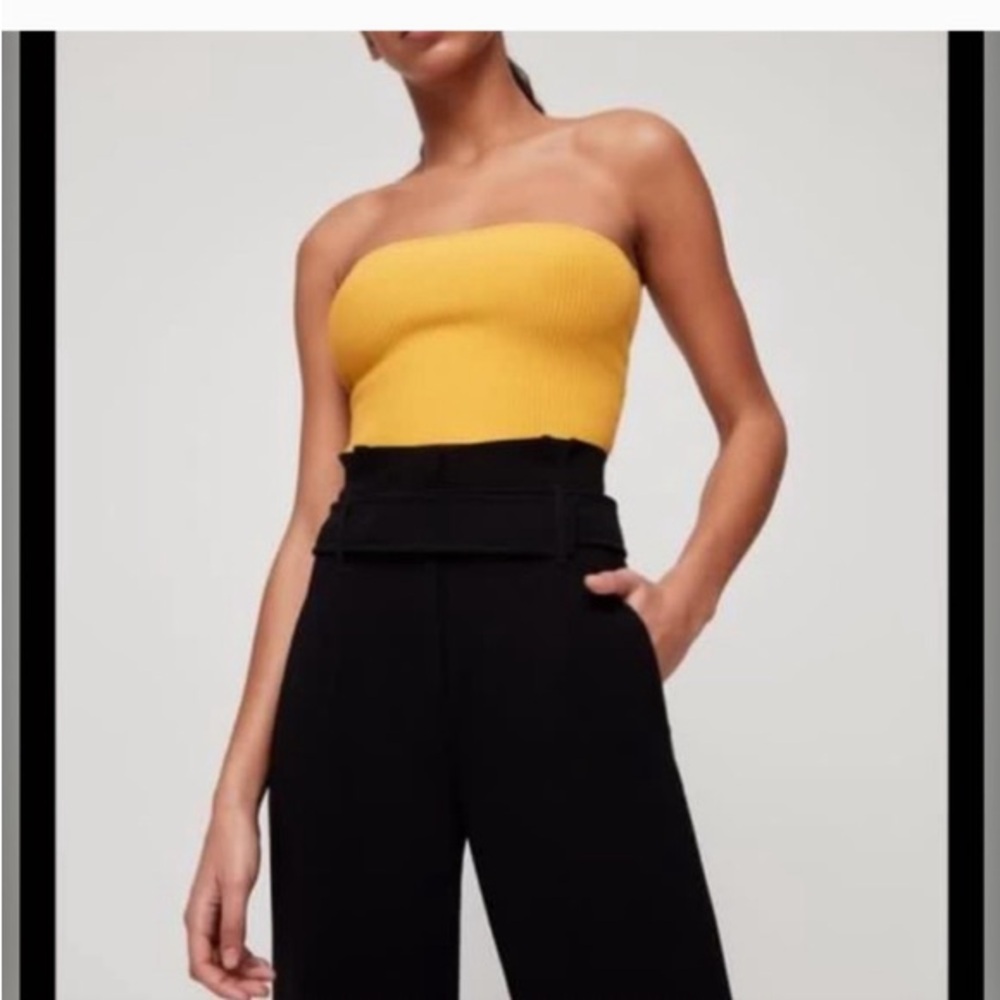 Babaton Sculpt knit tube Top